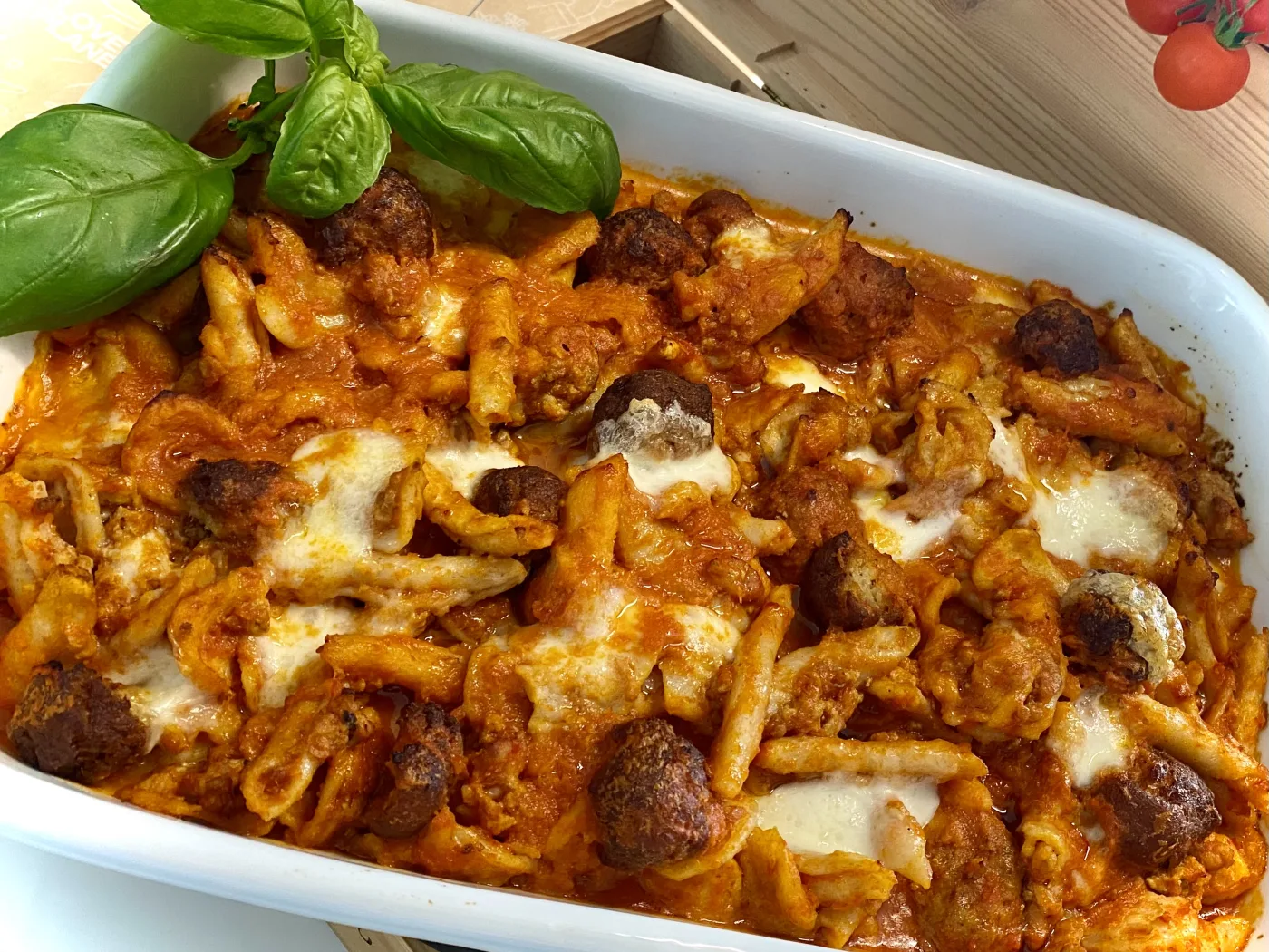 Maritati con polpette al sugo