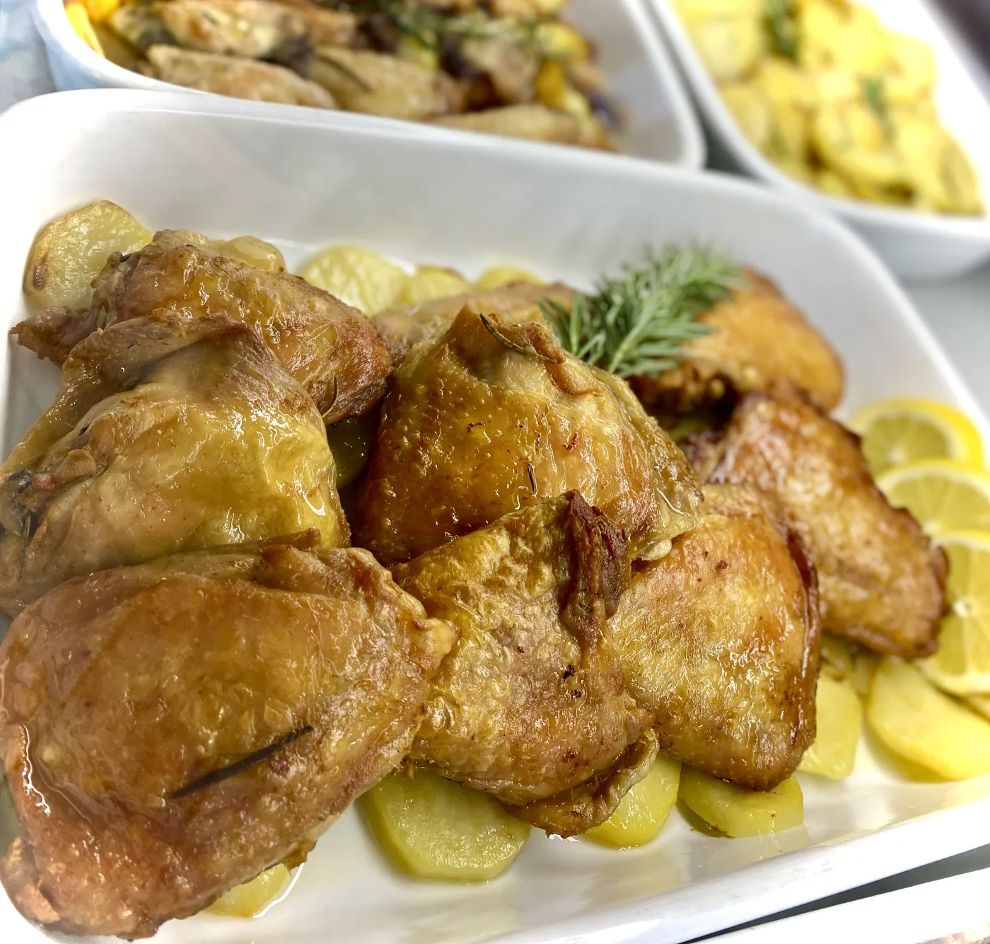 Sovracoscia di pollo al forno